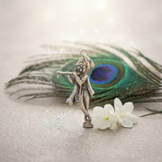 Krishna Silver Pendant